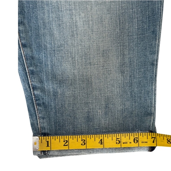 Abercrombie & Fitch Y2K Grunge Bermuda Shorts Boyfriend 27 Distressed Low Rise - Picture 5 of 8